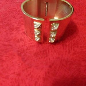 Victoria Secrets Studded gold bracelet
